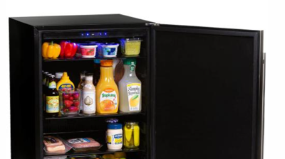 Azure 24-Inch 5.6 Cu. Ft. Outdoor Rated Compact Refrigerator - Stainless Steel Photo